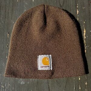 Carhartt Brown Knit Beanie